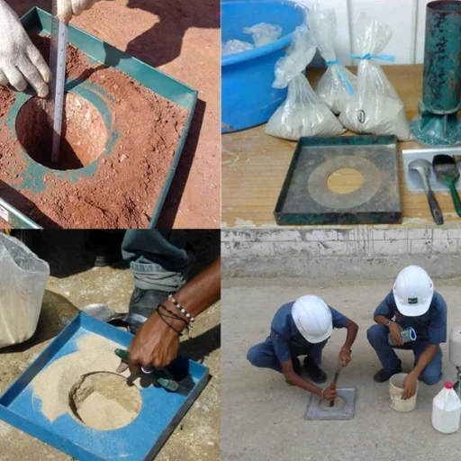 Ensaios in situ em Aparecida de Goiânia